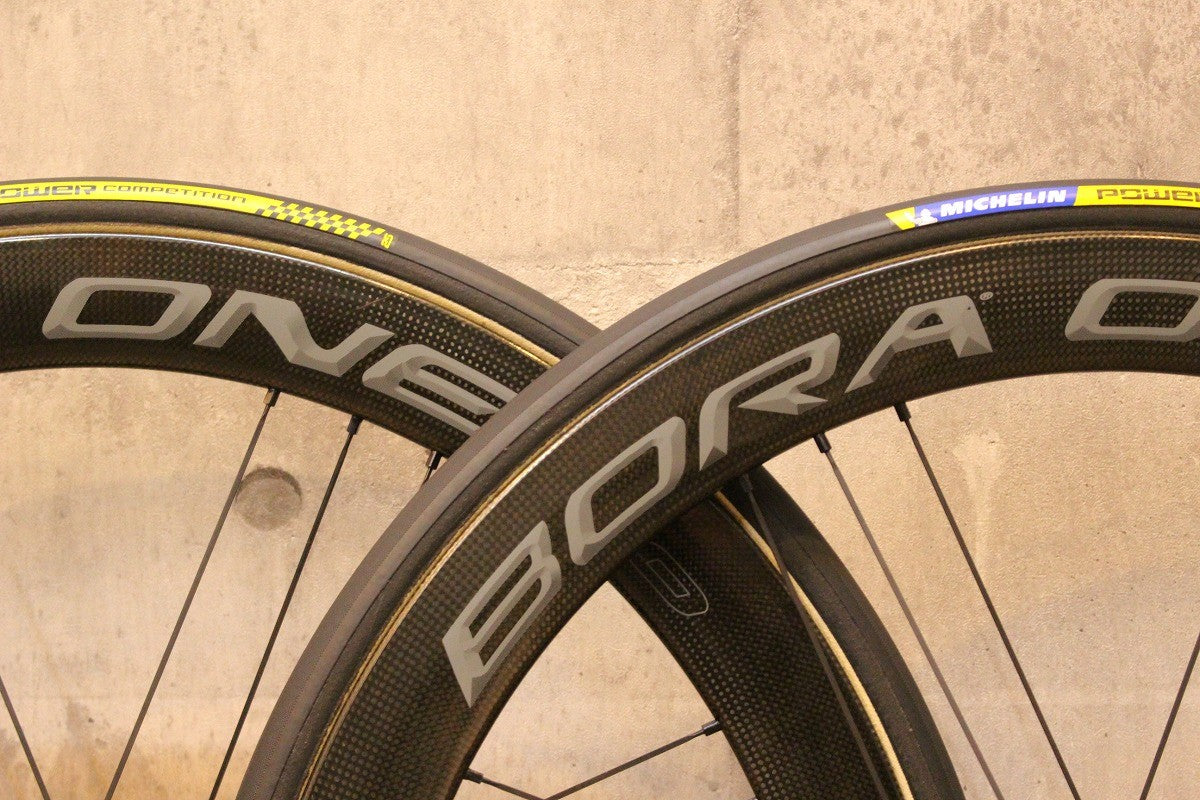 カンパニョーロ CAMPAGNOLO ボーラワン ディスク BORA ONE 50 DB カーボン チューブラー ホイールセット シマノ  11/12S【名古屋店】