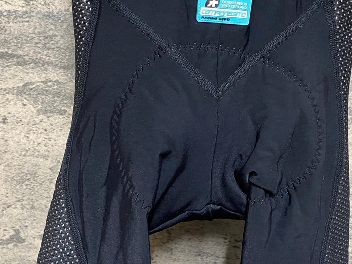 JP394 アソス ASSOS AIRBLCK851 ビブタイツ 黒 M 裏起毛