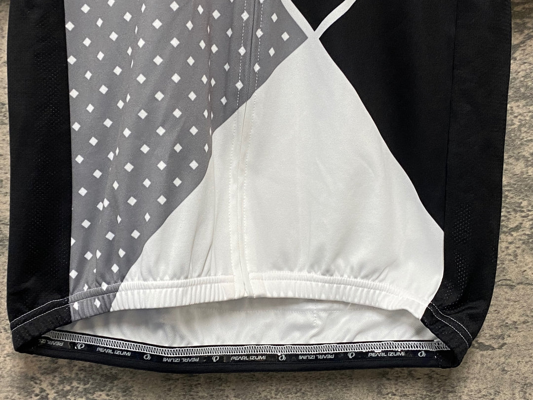 KL205 パールイズミ PEARL iZUMi 半袖 サイクルジャージ 白 赤 黒 XL