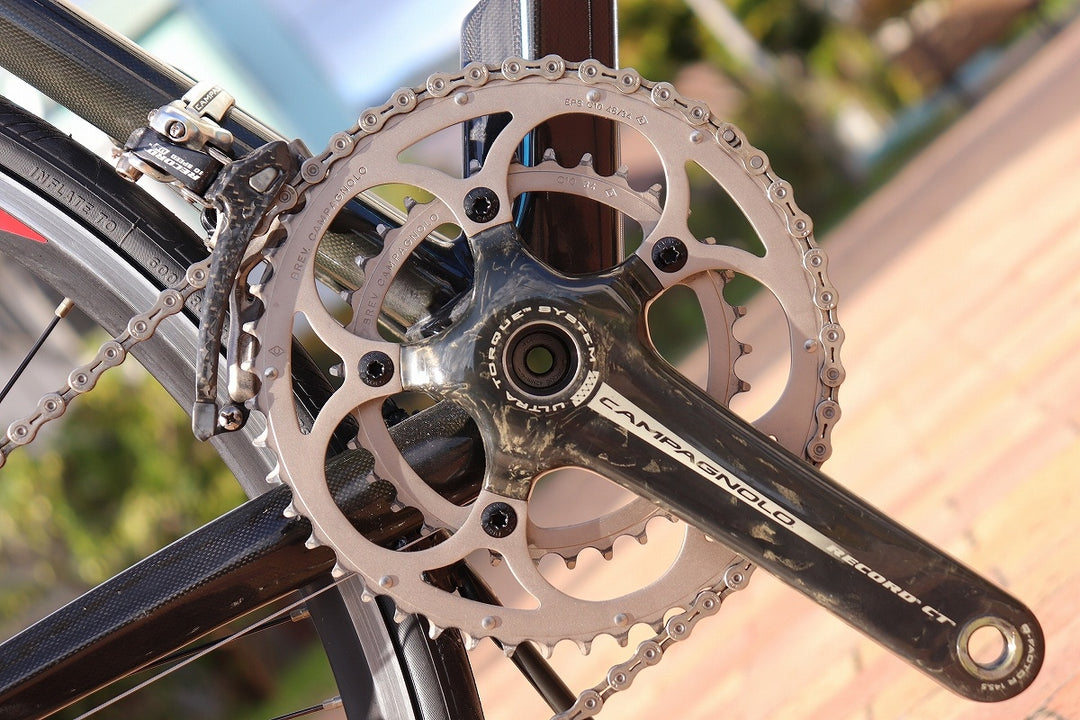デローザ DE ROSA キング KING 2003年モデル 465サイズ カンパニョーロ レコード 10S カーボン ロードバイク 【芦屋店】