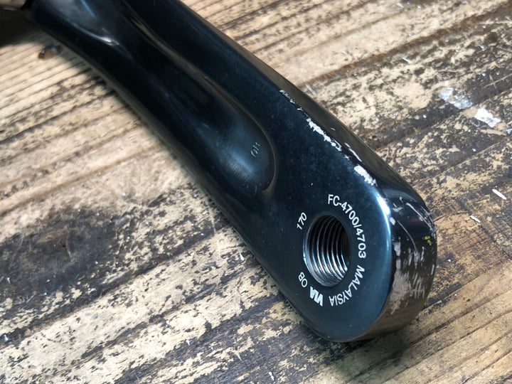 JJ274 シマノ SHIMANO ティアグラ Tiagra FC-4700 クランクセット 170mm 50/34T