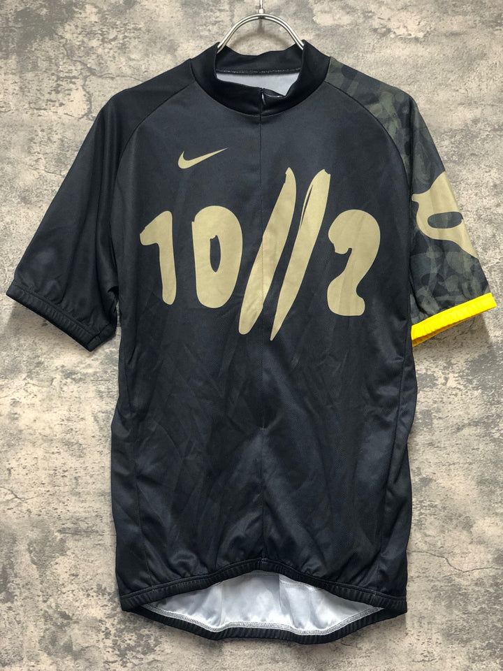 KL257 ナイキ NIKE 半袖 サイクルジャージ 黒 L