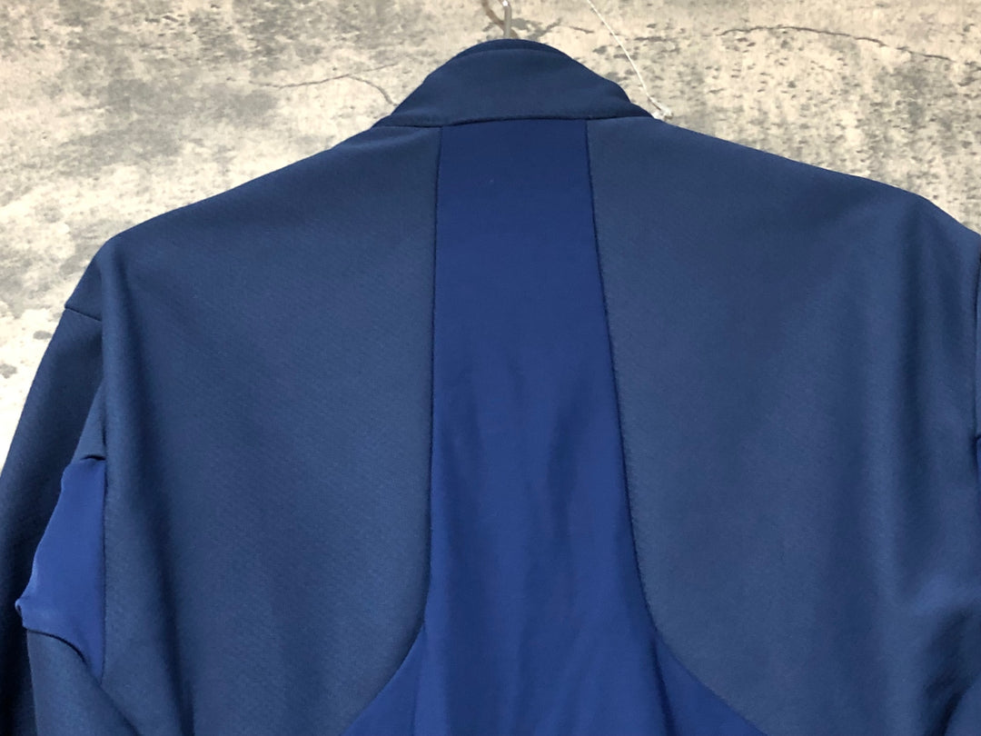 KB679 パールイズミ PEARL iZUMi 長袖 サイクルジャケット 紺 L 裏起毛