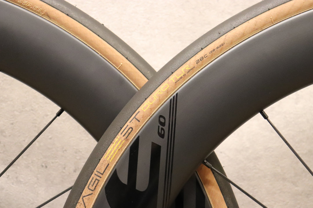 エリートホイールズ ELITEWHEELS エッジ ディスク EDGE60 DISC カーボン チューブレスレディ ホイールセット シマノ12/11S  【さいたま浦和店】
