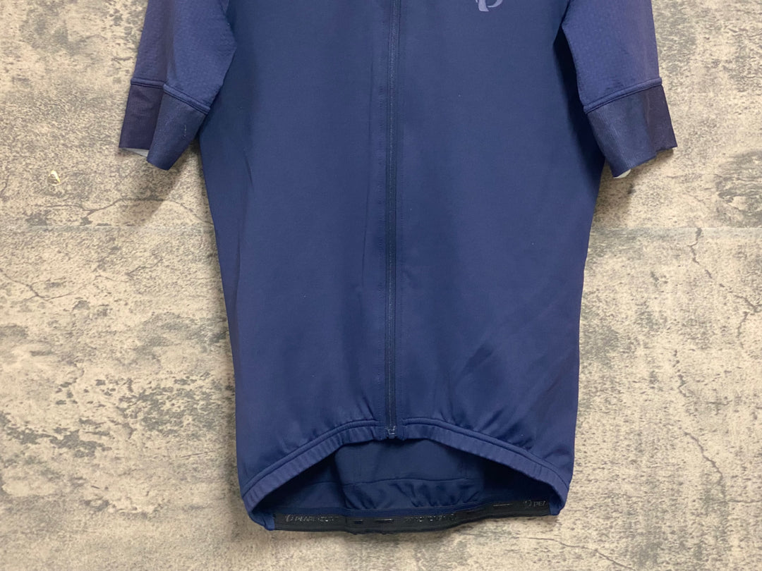 JW075 パールイズミ PEARL iZUMi 半袖 サイクルジャージ ネイビー L