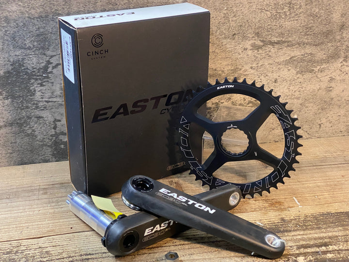 JU367 イーストン EASTON EC90 SL カーボン クランクセット 175mm 44T ナローワイドリング付 11S スピンドルΦ30 未使用