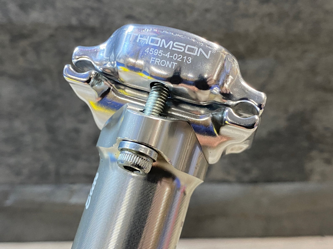 KO004 トムソン THOMSON ELITE アルミ シートポスト Φ27.2 OF16mm シルバー