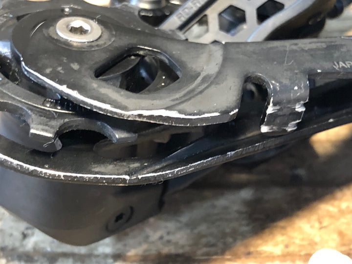 JM168 シマノ SHIMANO 105 RD-R7000 リアディレイラー 11S SS 黒 アジャストボルト欠品