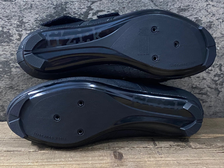 KM392 フィジーク fizik TEMPO R5 POWER STRAP shoes ビンディングシューズ 黒 EUR42