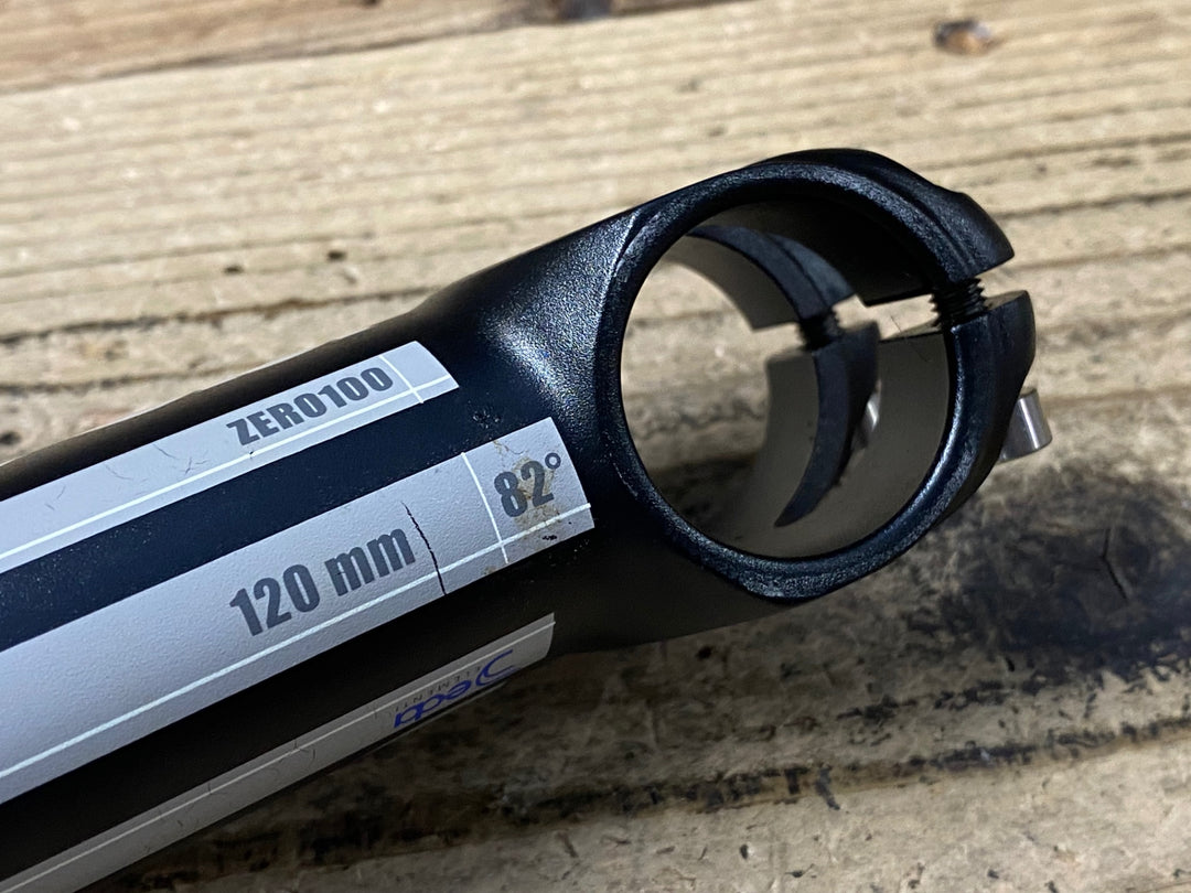 KJ074 デダ Deda ZERO100 SERVIZIO CORSE アルミステム 黒 Φ31.7 120mm