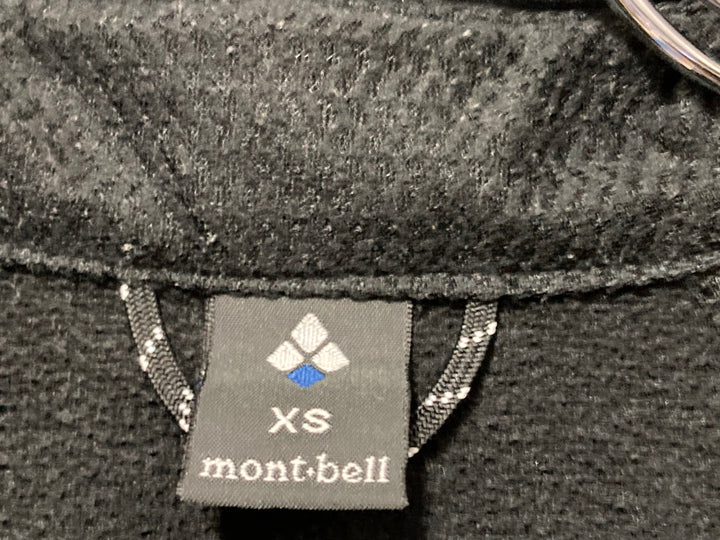 KC192 モンベル mont-bell 長袖 サイクルジャケット 黒 XS 裏起毛