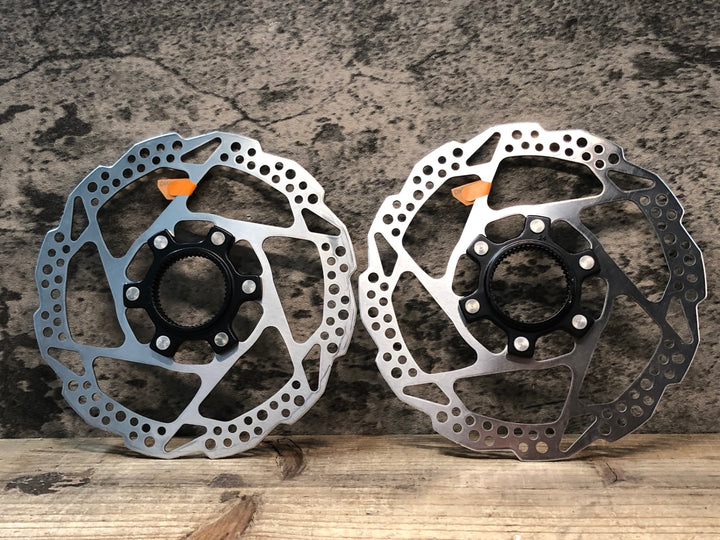 JN760 シマノ SHIMANO SM-RT54-S ディスクブレーキローター 前後セット Φ160/160
