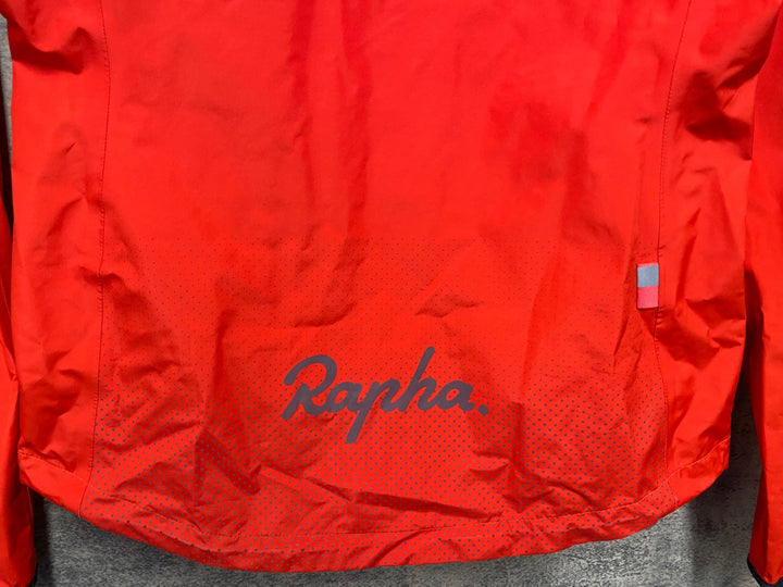 JW284 ラファ Rapha WOMEN'S COMMUTER JACKET レインジャケット 赤 XXS