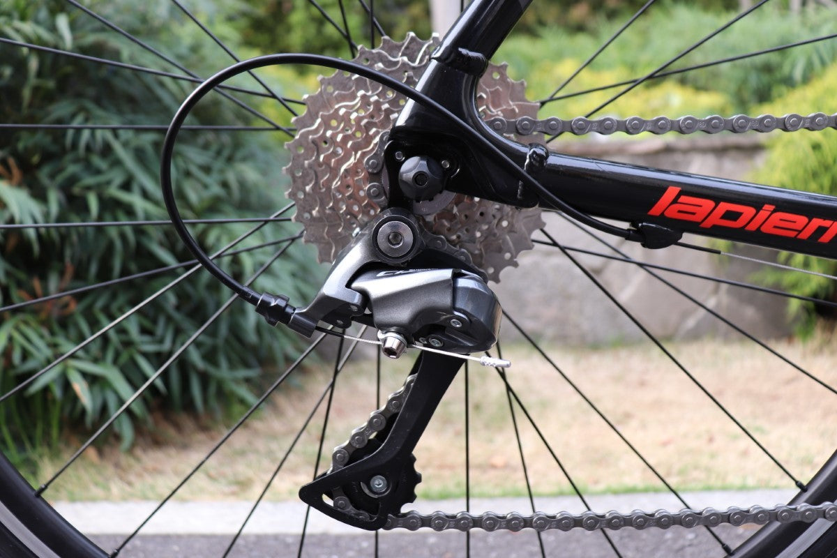 【9】ロードバイクlapierre audacio100 ブラック サイズS 車庫ざらえ】LAPIERRE（ラピエール） 2019年モデル AUDACIO100