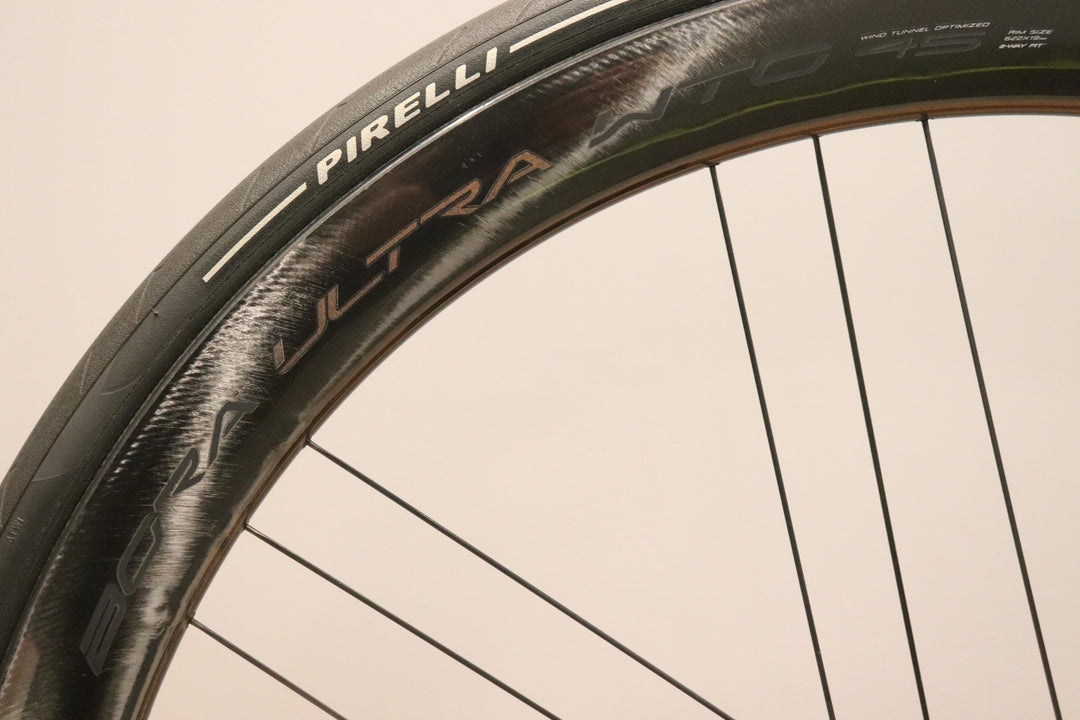 カンパニョーロ CAMPAGNOLO ボーラ ウルトラ BORA ULTRA WTO 45 DB カーボン チューブレス ホイールセット シマノ11S/12S 19C 【仙台店】