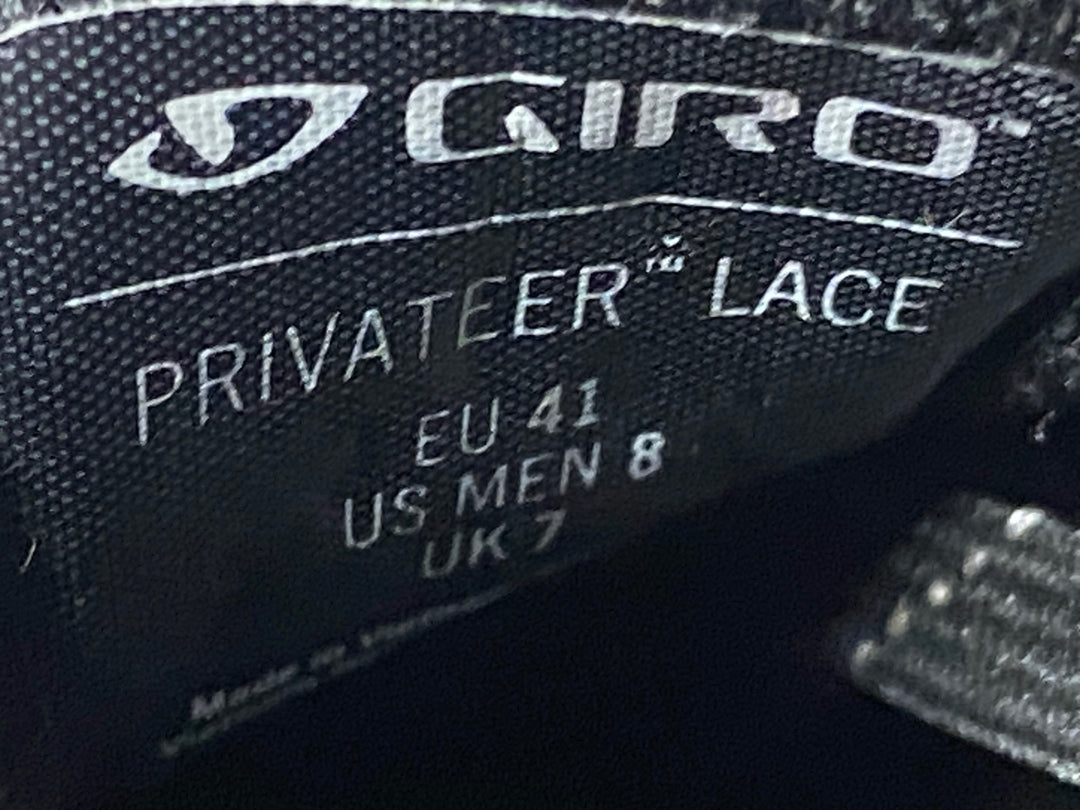 KH848 ジロ GIRO プライベティア レース PRIVATEER LACE ビンディングシューズ 黒 EU41 3穴