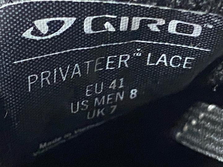 KH848 ジロ GIRO プライベティア レース PRIVATEER LACE ビンディングシューズ 黒 EU41 3穴