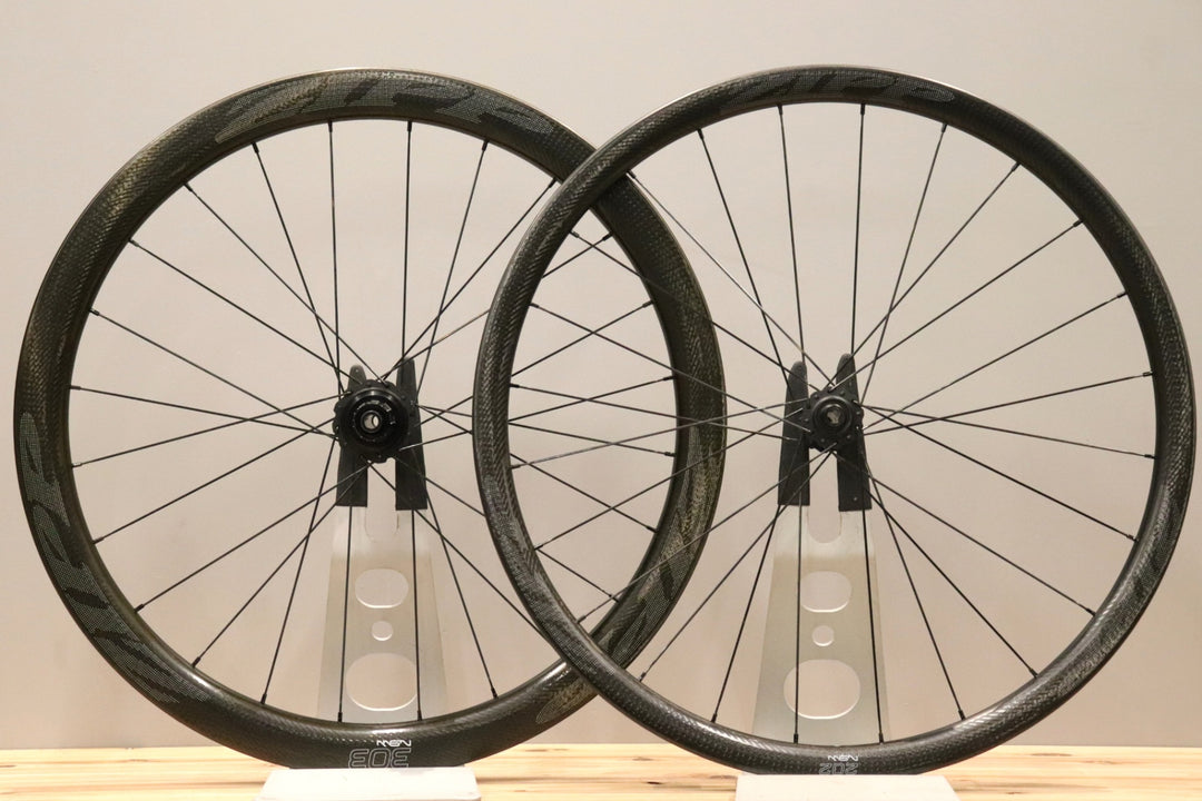 ジップ ZIPP 202 303 NSW DISC カーボン チューブレスレディ ホイールセット シマノ11/12S 21C 【仙台店】