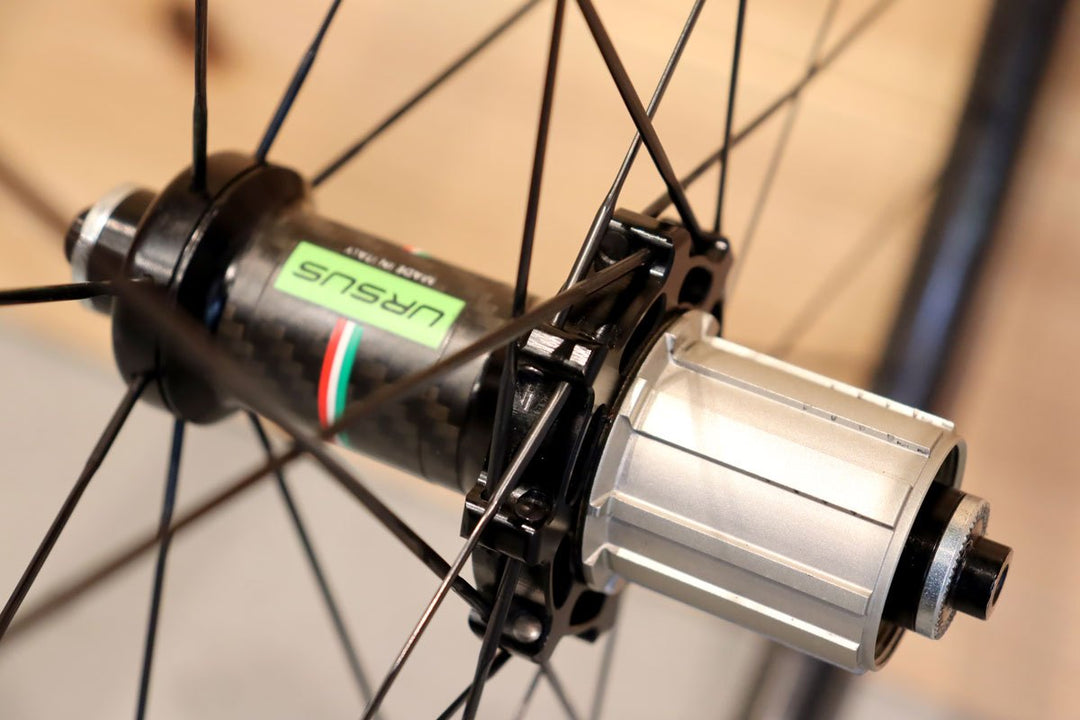 ウルサス URSUS ミウラ Miura T45 カーボン チューブラー ホイールセット シマノ11/12s 【千葉店】