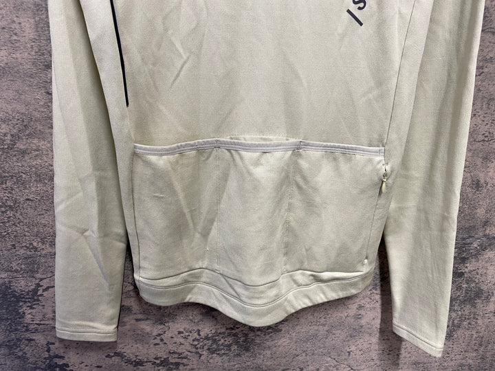 KD152 イザドア Isadore SIGNATURE THERMAL LONG SLEEVE JERSEY 長袖 サイクルジャージ 白 L