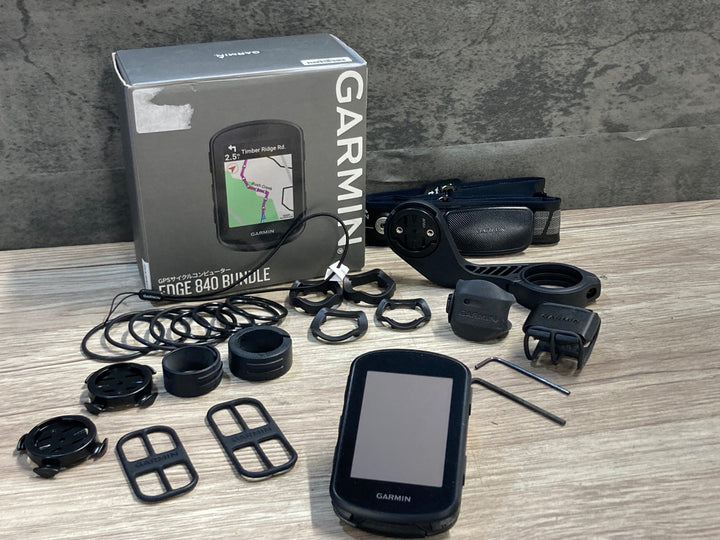 KC030 ガーミン GARMIN エッジ EDGE 840 BUNDLE サイクルコンピューター 動作確認済 センサー付属