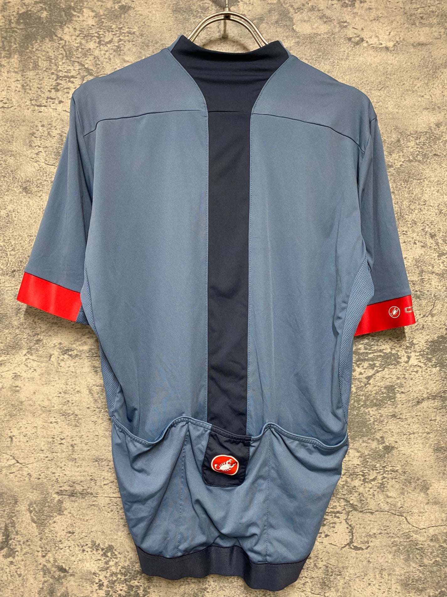 KB217 カステリ CASTELLI 半袖 サイクルジャージ グレー XL – BICI