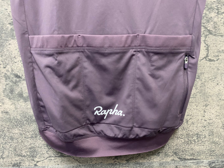 JP853 ラファ Rapha CORE JERSEY 半袖 サイクルジャージ 薄紫 M