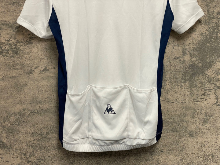 KD328 ルコックスポルティフ le coq sportif 半袖 サイクルジャージ 白 M