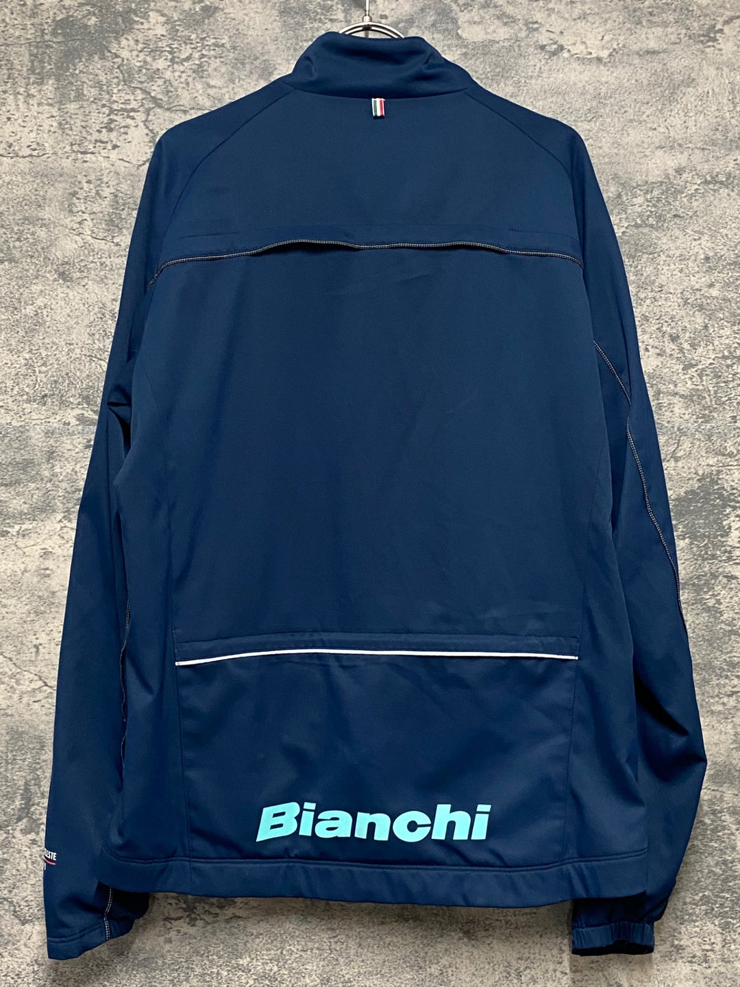 KG330 ビアンキ Bianchi 長袖 サイクルジャケット 紺 L