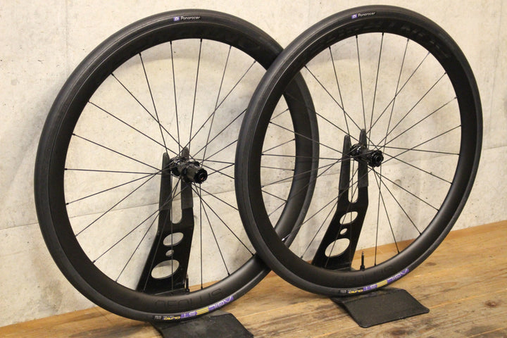ボントレガー BONTRAGER アイオロス プロ AEOLUS PRO 37 TLR DISC カーボン チューブレスレディ ホイールセット シマノ11S/12S 21C 【福岡店】