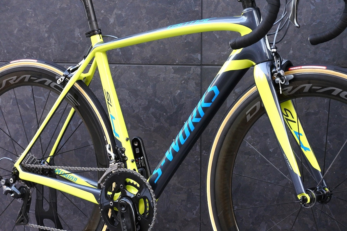 スペシャ SPECIALIZED エスワークス S-WORKS ターマック TARMAC SL4 2014 54サイズ シマノ デュラエース  9000MIX WH-R9100 C60 TU カーボン ロードバイク 【福岡店】