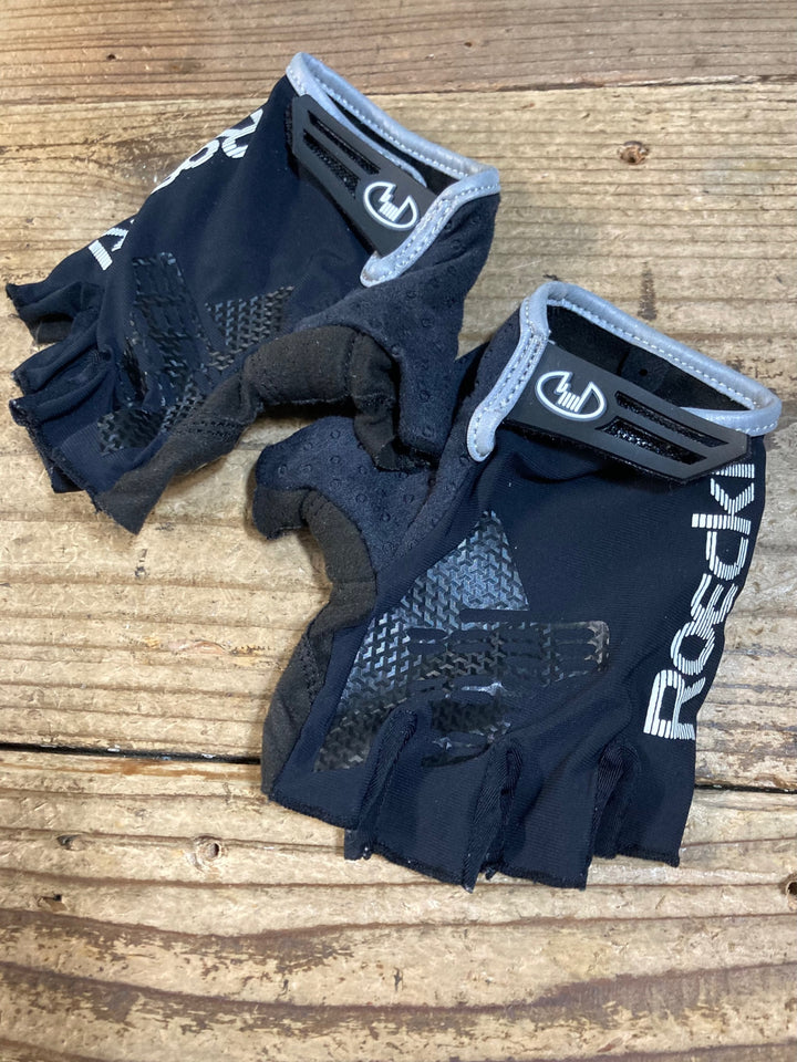 KC484 レッケル Roeckl 指切 グローブ 黒 9 coldblack