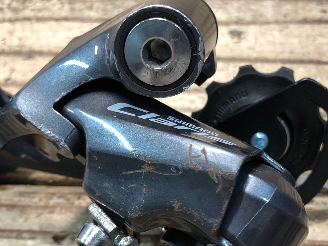 JC579 シマノ SHIMANO クラリス Claris FD-R2000 Φ34.9 RD-R2000 GS ディレイラー 2x8s セット