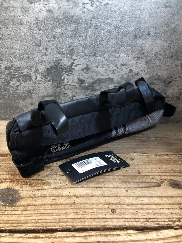 KE577 ジャックウルフスキン Jack Wolfskin トップチューブフレームバッグ ブラック