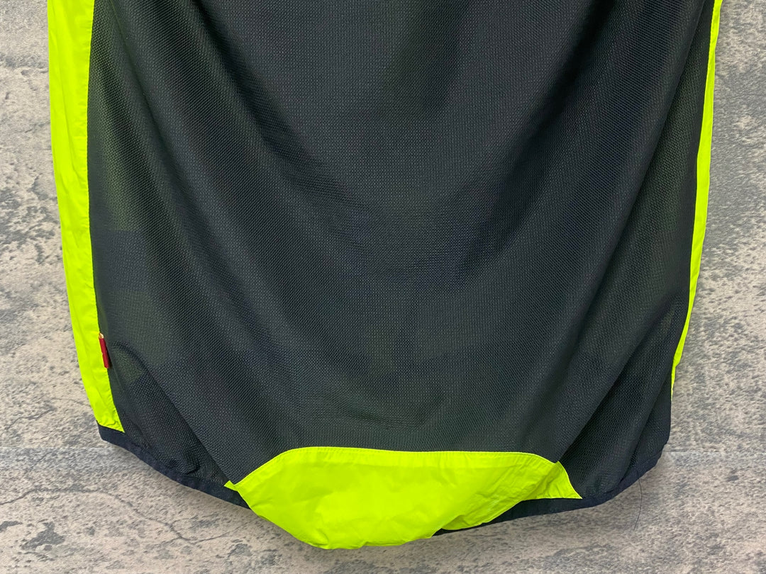 JI109 シーガー Sigr ジレ サイクルベスト ネオンイエロー 黒 XXL