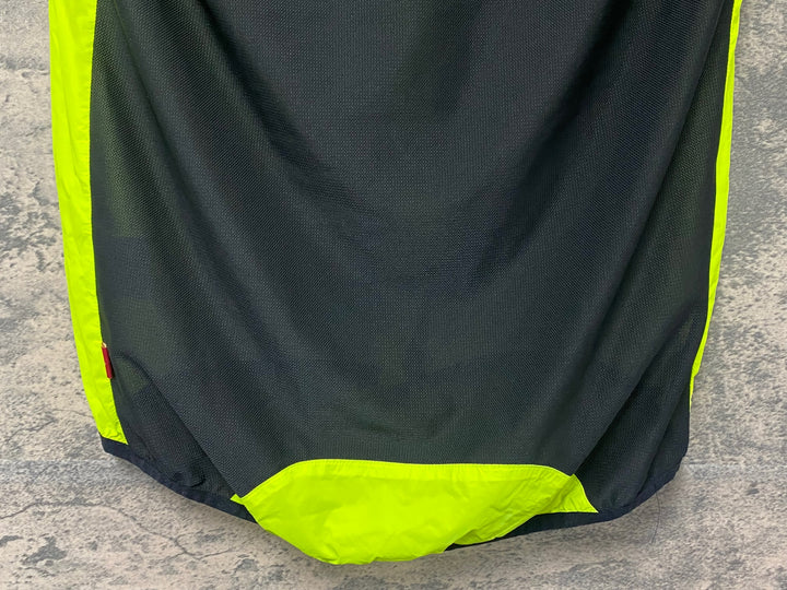 JI109 シーガー Sigr ジレ サイクルベスト ネオンイエロー 黒 XXL