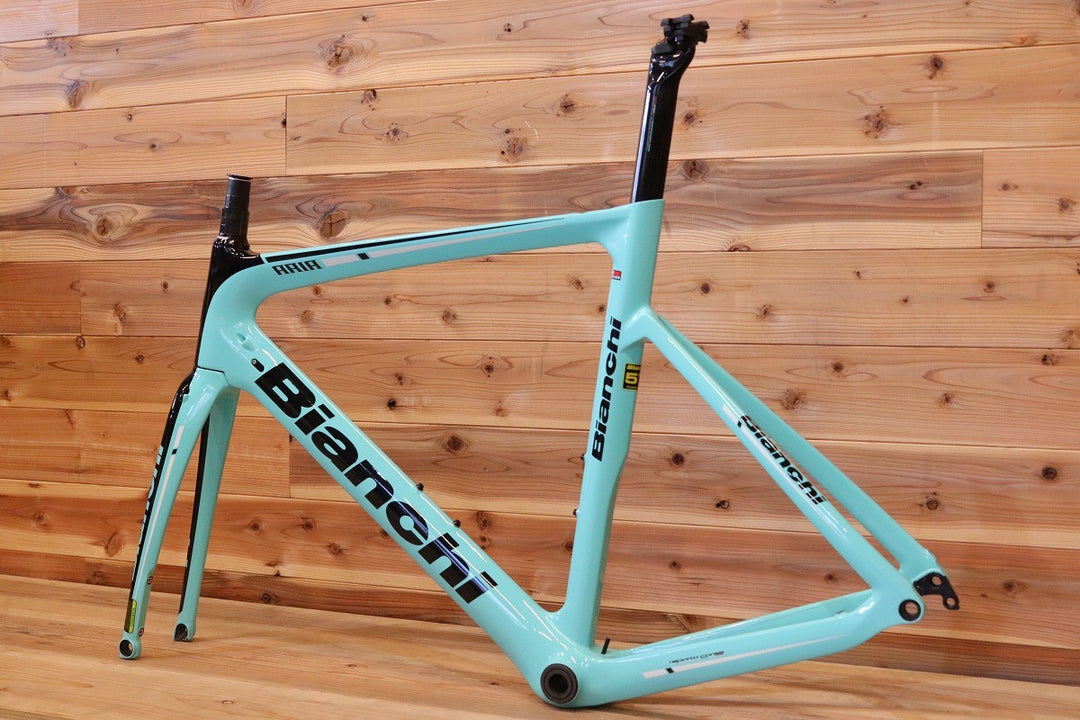 ビアンキ BIANCHI アリア ARIA DISC 2020モデル 57サイズ カーボン ロードバイク フレームセット 【広島店】