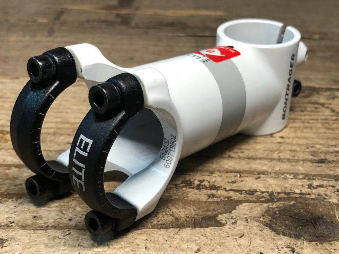 JQ712 ボントレガー BONTRAGER ELITE BLENDR STEM アルミステム 白 Φ31.8 90mm