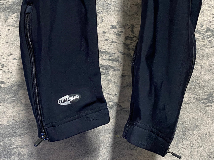 JO852 アディダス adidas ビブタイツ 黒 O 裏起毛