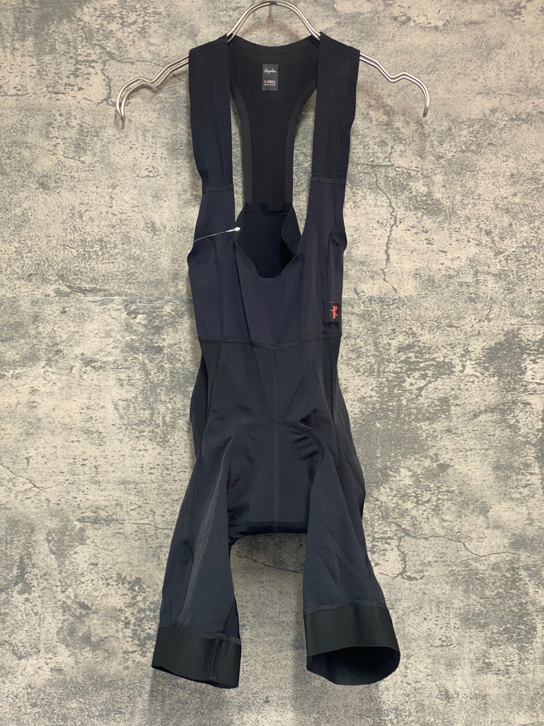 JX640 ラファ Rapha SOUPLESSE THERMAL BIB SHORTS ビブショーツ 黒 レディース S 裏起毛