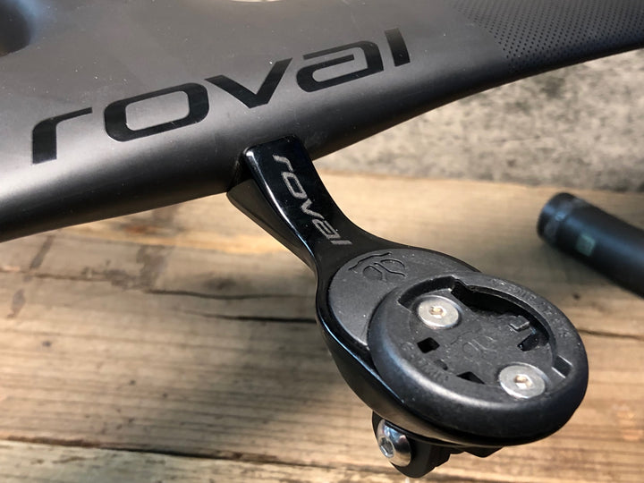 JO071 ロヴァール ROVAL RAPIDE COCKPIT 一体型カーボンドロップハンドル 420x100mm マウント付属