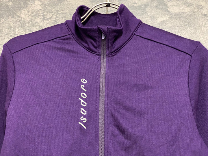 JQ126 イザドア Isadore シグネイチャージャージ Signature Thermal Long Sleeve Jersey 長袖 サイクルジャージ 紫 S