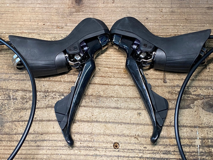 IZ683 シマノ SHIMANO ULTEGRA 左右STIレバー ブレーキ セット ST-R8020 BR-RS785 2×11S ポストマウント用 ホース長142mm 70mm