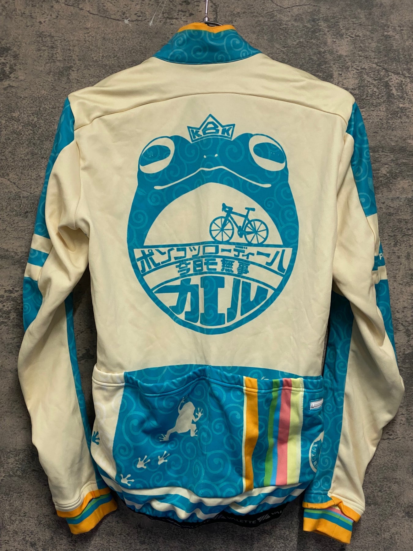 VALETTEバレット　サイクルジャケット JV185 バレット VALETTE 長袖 サイクルジャケット 水色 M – BICI AMORE