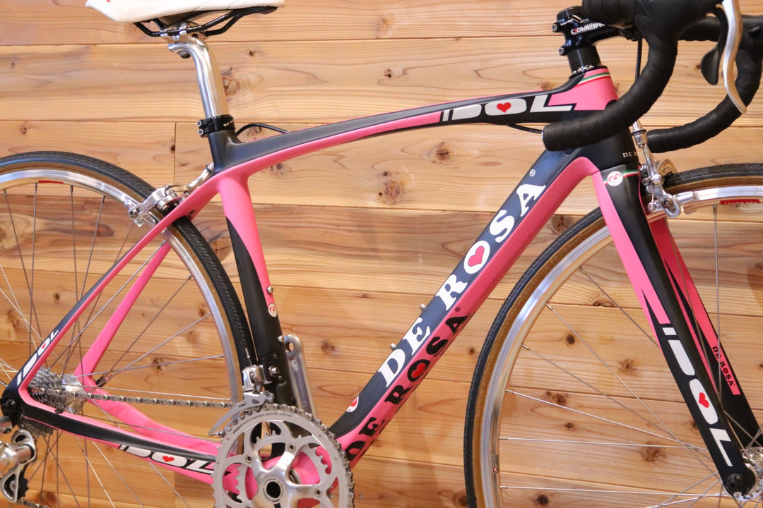 デローザ DE ROSA アイドル IDOL RIM 2015モデル 47サイズ カンパニョーロ ヴェローチェ MIX 10S カーボン ロードバイク 【広島店】