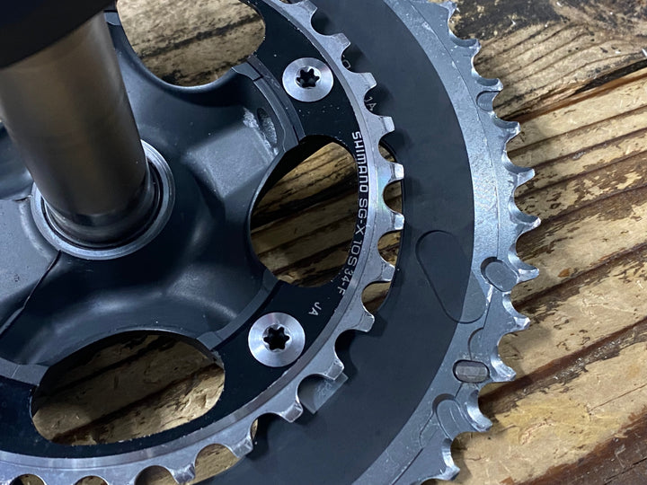 KJ206 シマノ SHIMANO デュラエース DURA-ACE FC-7950 クランクセット 170mm 50/34T 10S