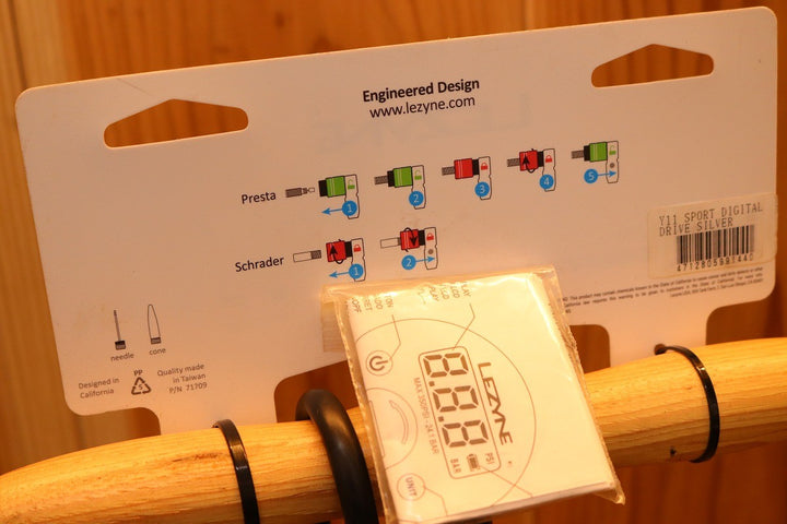 レザイン LEZYNE スポーツデジタルドライブ SPORT DIGITAL DRIVE 米仏両用 フロアポンプ 空気入れ 【芦屋店】