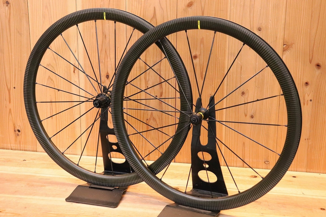 マヴィック MAVIC コスミック COSMIC SLR 40 カーボン チューブレスレディ ホイールセット シマノ 11S/12S 【芦屋店】