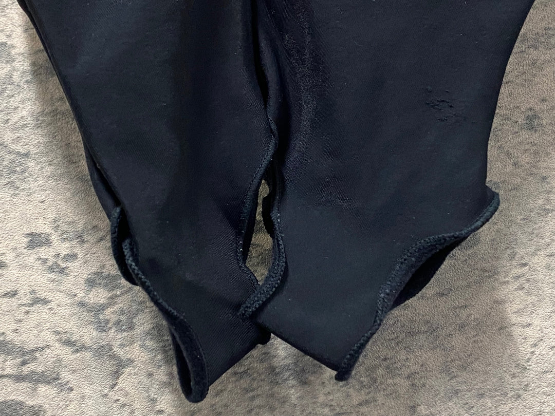 JZ183 パールイズミ PEARL iZUMi 3D NEO PLUS レーサータイツ 黒 M 裏起毛 ※左ひざ破れとほつれの為ジャンク