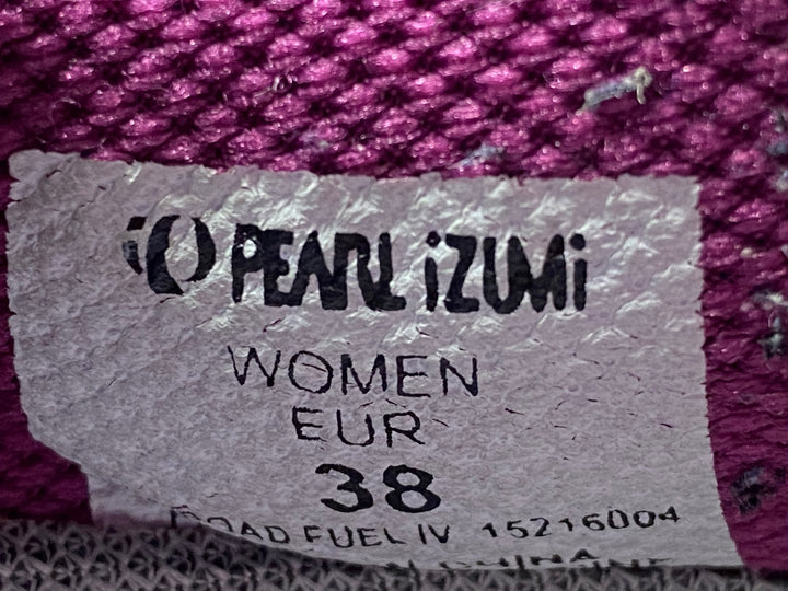 JH178 パールイズミ PEARL iZUMi ビンディングシューズ 2穴 ピンク EU38 レディース